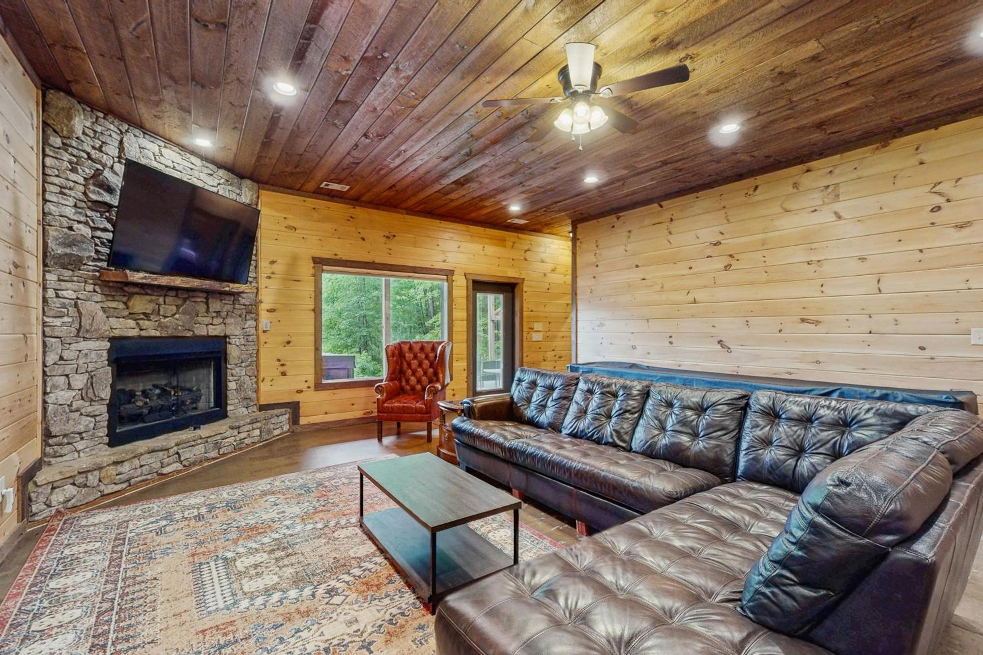 Villa Whispering Woods Blue Ridge Esterno foto