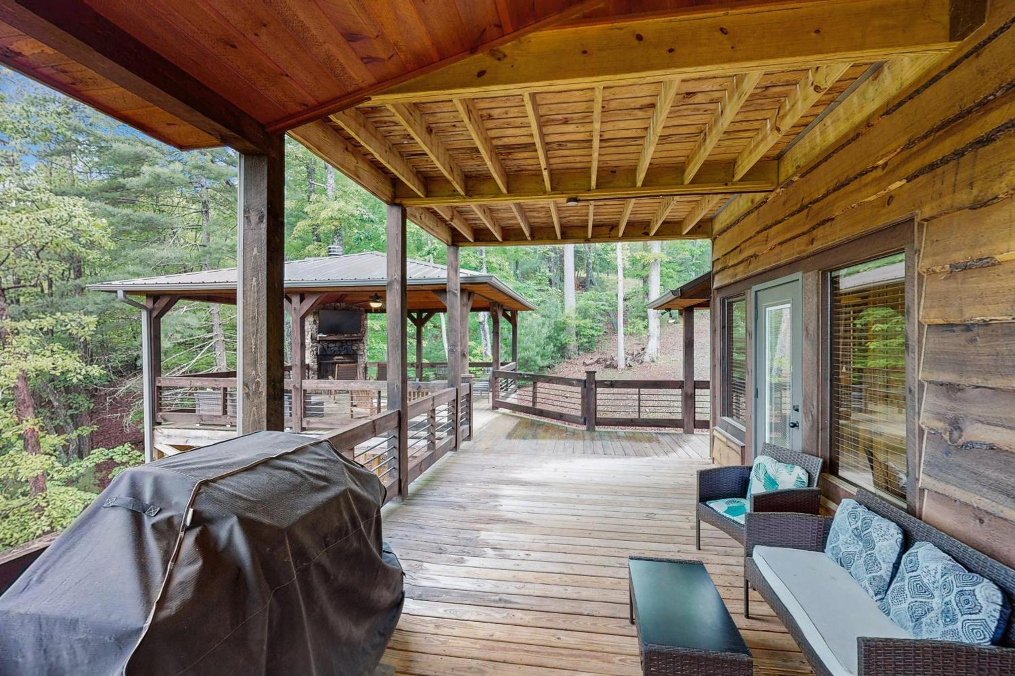 Villa Whispering Woods Blue Ridge Esterno foto