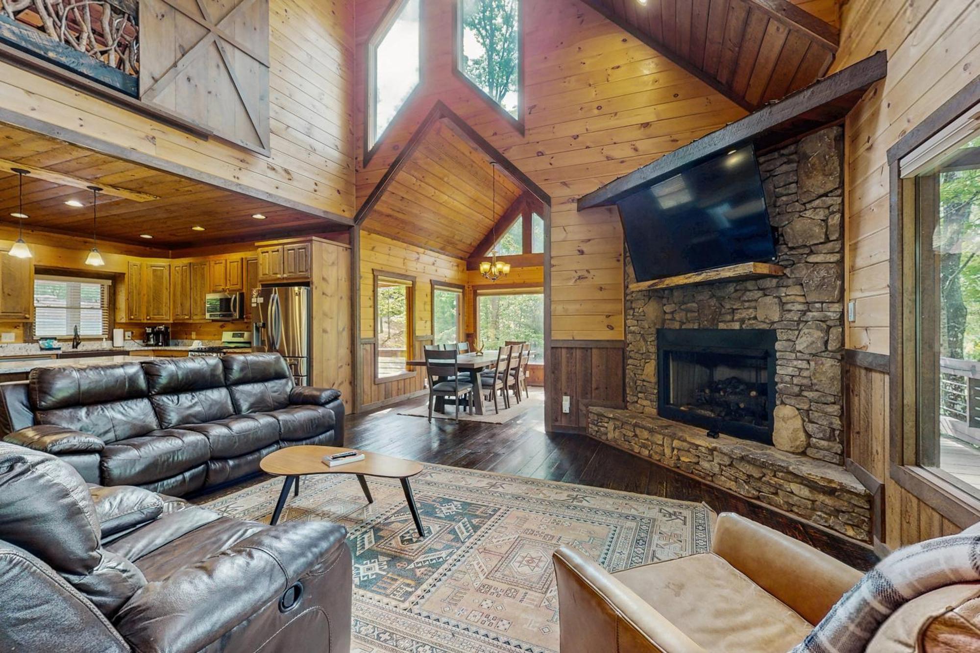 Villa Whispering Woods Blue Ridge Esterno foto